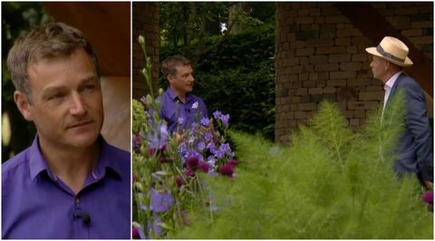 Chris Beardshaw na BBC Two's RHS Chelsea Flower Show