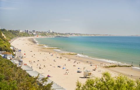 Pláž Bournemouth - Dorset