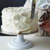Tento obyčajný biely koláč má vo vnútri slávnostné prekvapenie!