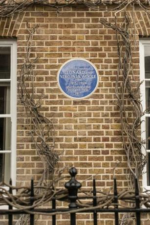 Leonard House - Virginia Woolf - modrý štítok - Richmond - Knight Frank