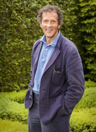 monty don, moderátorka rhs chelsea flower show