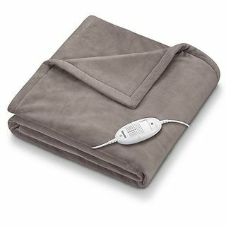 Beurer Cosy Heated Throw Taupe