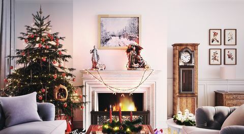 vianočné obývačky z celého sveta