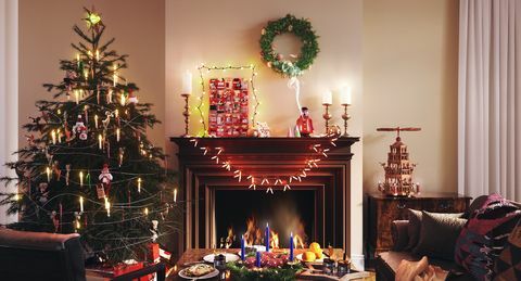 vianočné obývačky z celého sveta