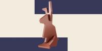Ikea predáva veľkonočné balenie čokoládového zajačika