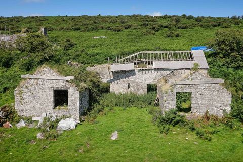 Canaglaze - nehnuteľnosť - Cornwall - Bodmin Moor - opustená oblasť - Poldark