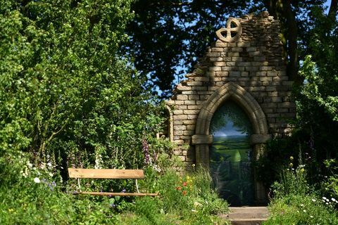 BRITAIN-ENTERAINMENT-ART-CHELSEA FLOWER SHOW