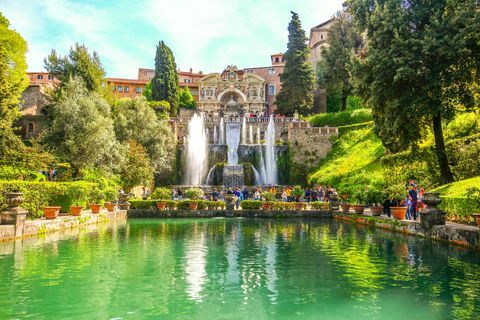 Tivoli, Taliansko - 03.05.2015 - Villa D'este