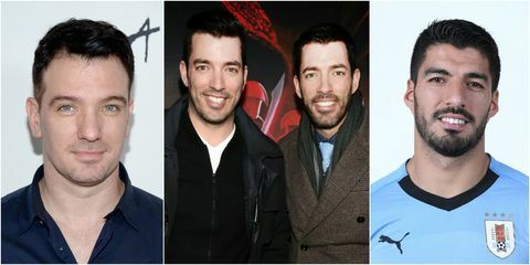 JC Chasez - Drew a Jonathan Scott - Luis Suárez