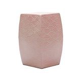 Blush Waves Stool