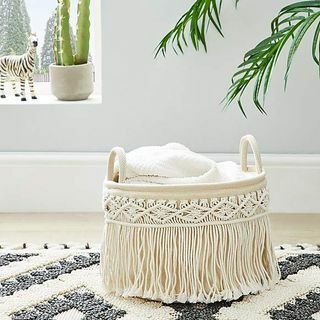 Skladovací košík na krém Macrame Cream