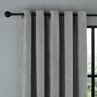 Závesy Wynter Grey Thermal Eyelet Curtains