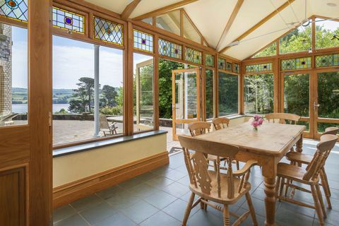 Wood House - Devon - Savills - zimná záhrada - fotografia s originálnym obrázkom