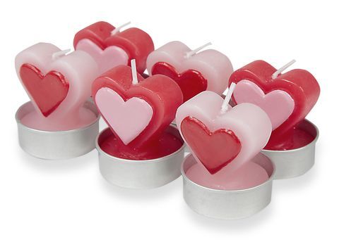 Laura Ashley Súprava šiestich srdiečok Tealights £ 16