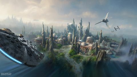 Zábavný park Star Wars v Disney