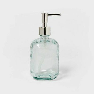 Recyklovaný sklenený dávkovač mydla číry - Threshold™