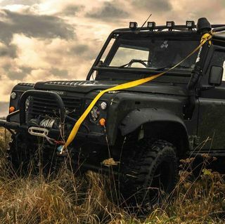 Land Rover Defender Off Road Skúsenosti s jazdou s pasažierom