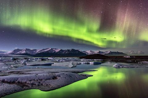 Aurora Borealis na Islande