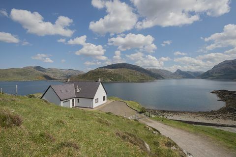 Lag na Feidh - škótska vysočina - loch-Galbraith