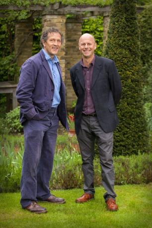 rhs chelsea kvetinová výstava Monty Don a Joe Swift