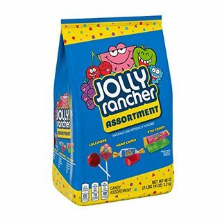 Lollipops Jolly Rancher, tvrdé cukríky a sladkosti s ovocnou príchuťou Stix, vrecko 46 oz