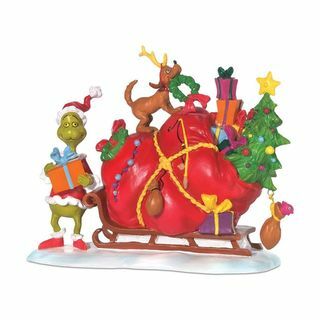 The Grinch and Santa’s Sleigh