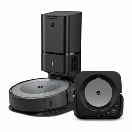 Súprava robotického vysávača Roomba i3+ EVO (3550) a robotického mopu Braava Jet m6 (6113) 