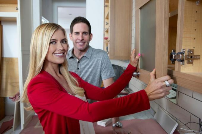 tarek a christina el moussa z „flip or flop“ portrétovej relácie hgtv