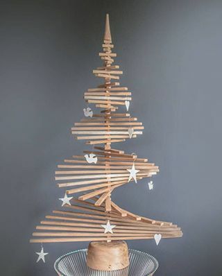 Alternatívny vianočný strom z dubu