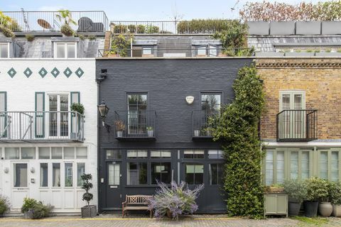 Londýn mews dom, ako je skutočne vidieť v láske