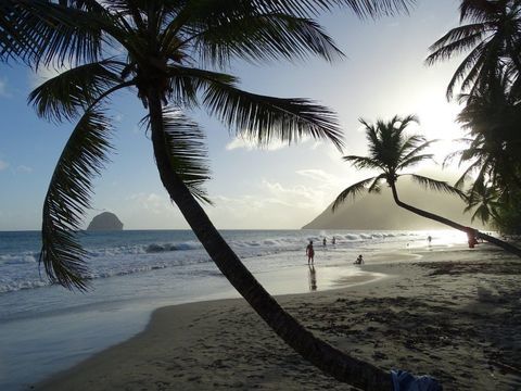 Martinik pláž