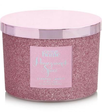 Sviečka George Home Glitter Multiwick - korenie z granátového jablka £ 7