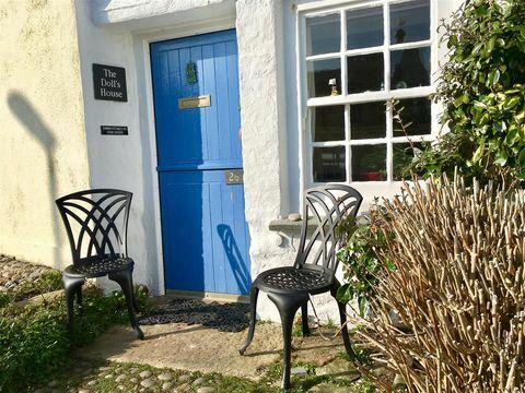 Domček pre bábiky - chata s jednou spálňou, Porthleven, Cornwall