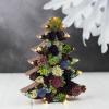 Sukulentné vianočné stromčeky sú novým alternatívnym vianočným stromčekom