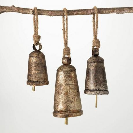 Sullivans kovové a lanové zvonové ozdoby