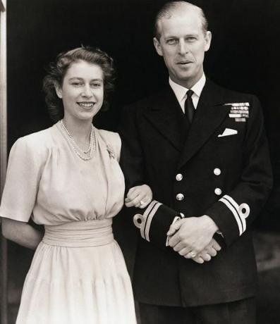 princezná elizabeth a philip mountbatten