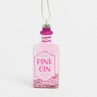 Ružový gin dizajnový cetka
