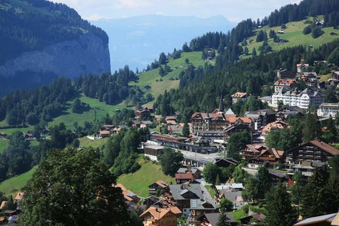 Švajčiarsko, Berner Oberlandské Alpy