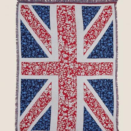 Čistá bavlna Union Jack Throw