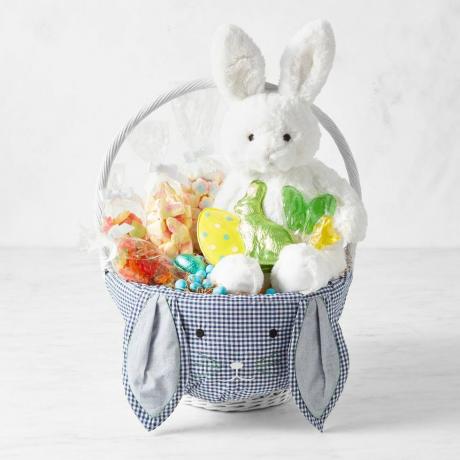 Veľkonočný košík Gingham Bunny