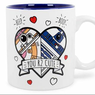 Keramický hrnček na kávu Star Wars "You R2 Cute" Pojme 20 uncí | Toynk exkluzívne