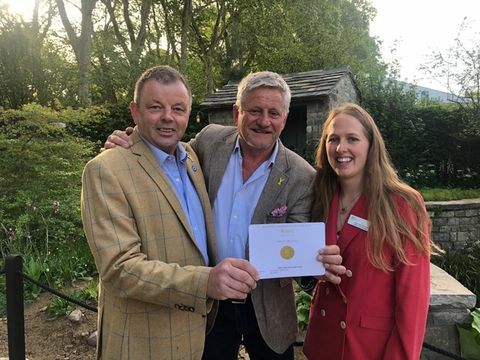 Vitajte v Yorkshire Garden vyhráva zlato na RHS Chelsea Flower Show