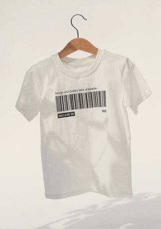 tričko bieleho ikea