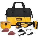 DEWALT 20 V MAX XR sada kefov s oscilujúcimi nástrojmi s 5-dielnou súpravou príslušenstva (DCS355D1 a DWA4216)