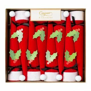 Vianočné sušienky so šiškami z čiapky Santa Hat - krabica po 8