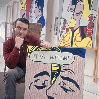 Portrét Roy Lichtenstein